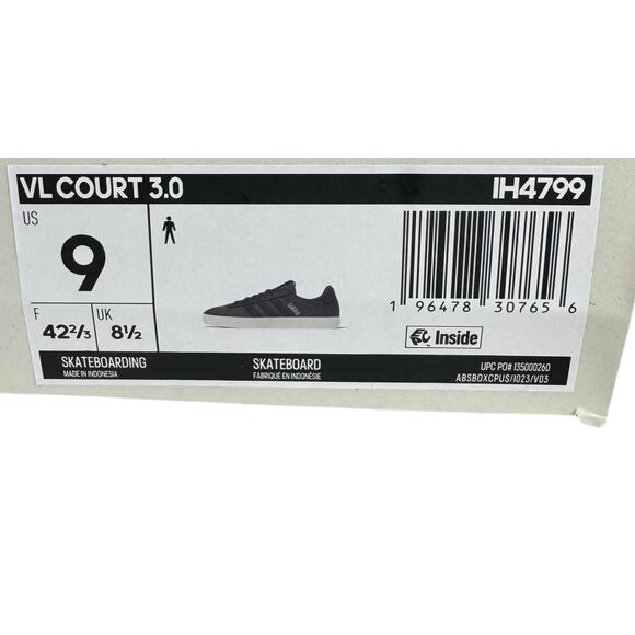 Adidas VL Court 3.0 Skateboard Sportswear Shoes Men\'s IH4799 BLUE Size 9 main image 6